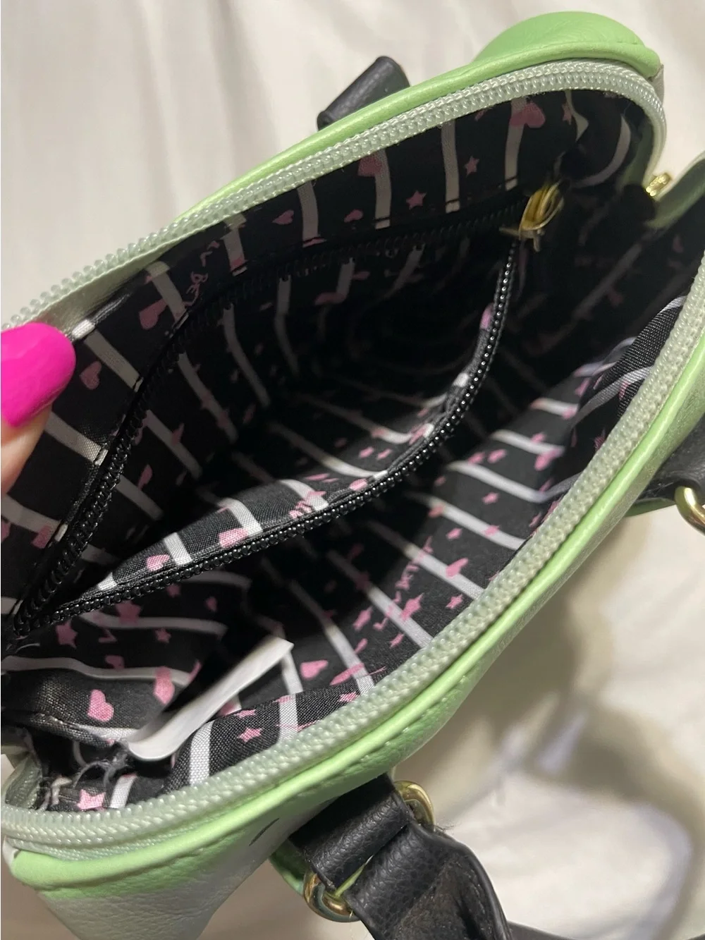 Betsey Johnson Cat Crossbody Bag Frankenstein Kitty Super Cute